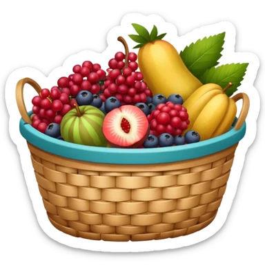 frutti di bosco sticker