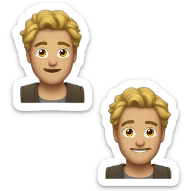 i'm just ken sticker