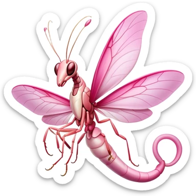 Orchid mantis sticker