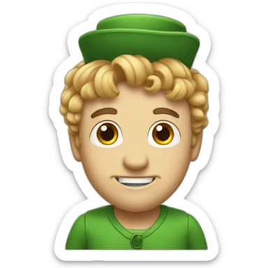 Huggy Wuggy Irish sticker