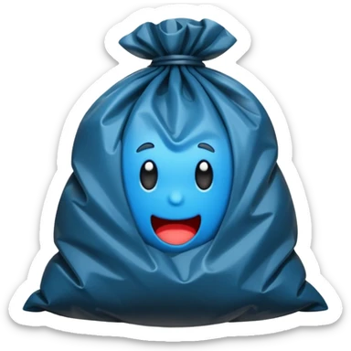 a lot of sopping bag sticker