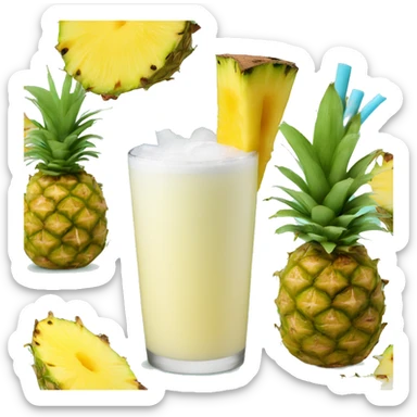 Piña colada sticker
