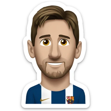 Lionel Messi in 2009 sticker