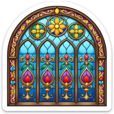 Stained glass window

































 sticker