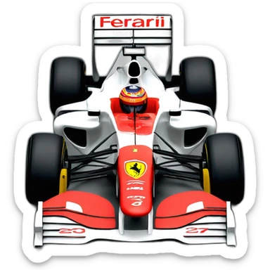 Ferrari formula 1 F2004 sticker