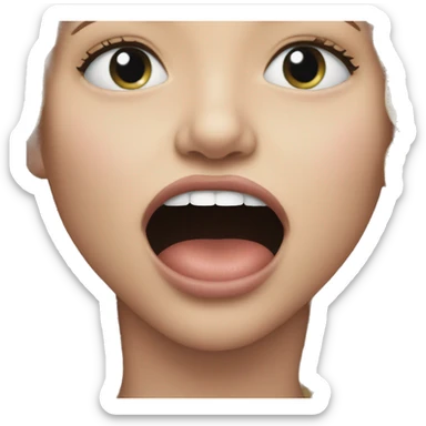 girl kiss drew starkey sticker