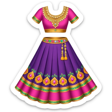 Chaniya choli sticker