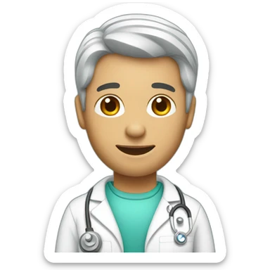 male nurse anesthetist sticker