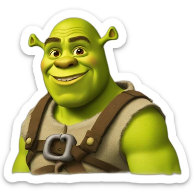 shrek shrek shrek sticker