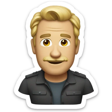 Emoji choqué walter whilte sticker