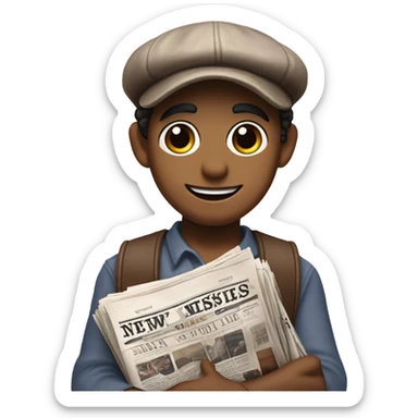 diddy in newsies sticker