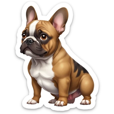 Frenchie sticker