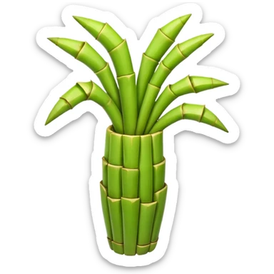 bamboo shoots sticker