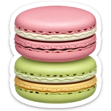Macaroon sticker