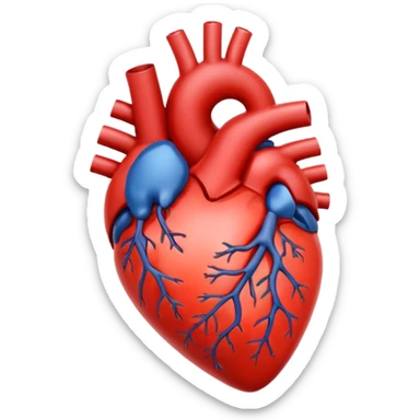 Laboratory heart sticker