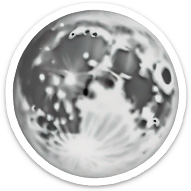 moon sticker