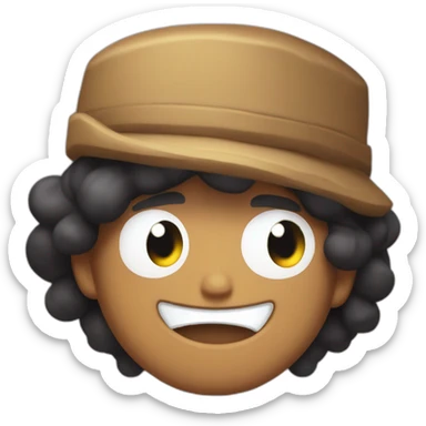 Gol D Roger laugh Brawl stars style sticker