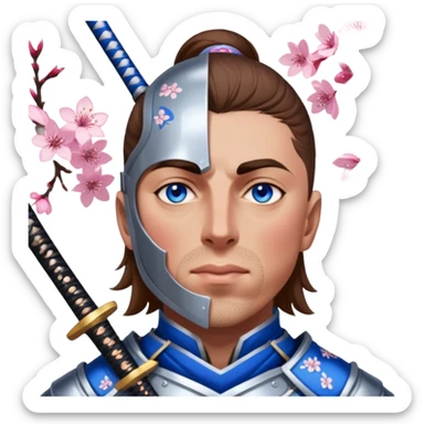 Samurai Warrior sticker