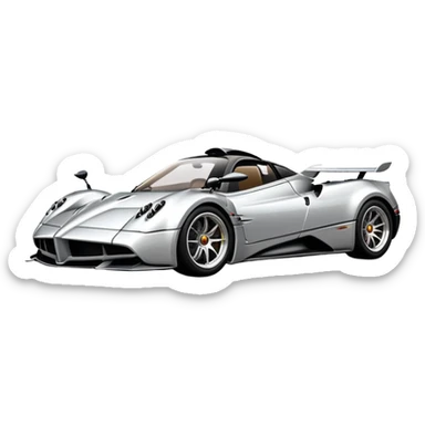 Pagani car sticker