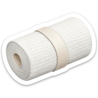 bandage roll, no blue  sticker