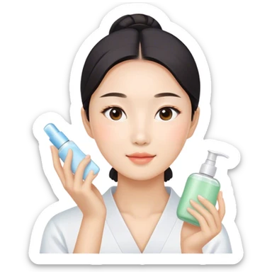 Skincare korean sticker