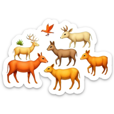 cave art sticker