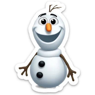 Olaf  sticker