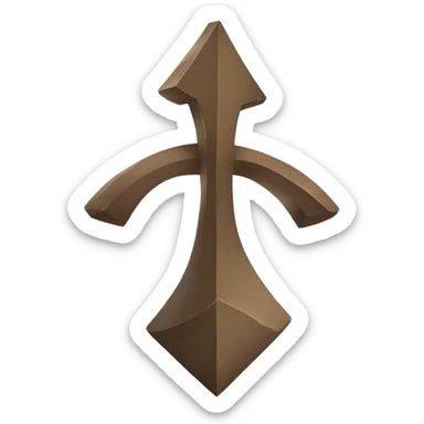 Santiago’’s way Arrow  sticker