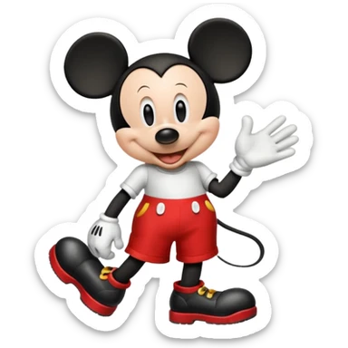 Mickey mouse sticker