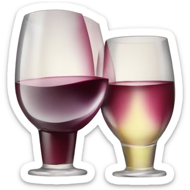 two tickets to wine tasting  sticker