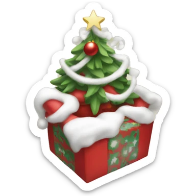 christmas vibe sticker