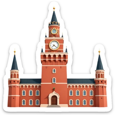 Spasskaya Tower sticker