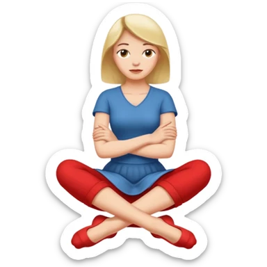 Wife being impatient sticker