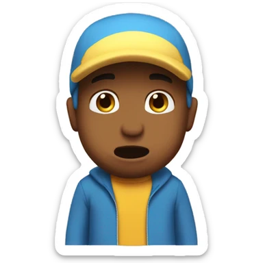 pocoyo saying "jangan ya dek ya" sticker