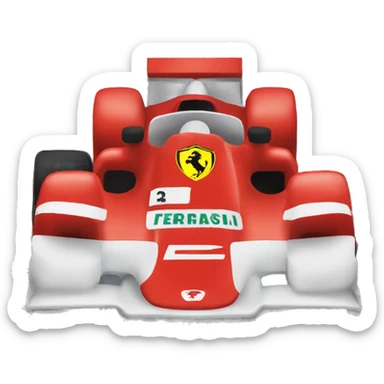 Formula 1 ferrari  sticker