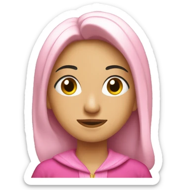 navidad rosa sticker