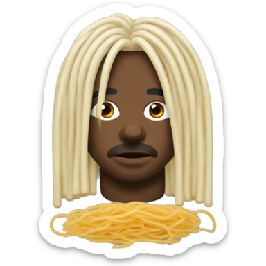 chief keef bolognese spaghetti  sticker