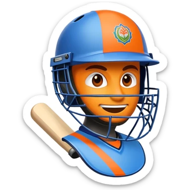 generate an emoji of an ipl team gujarat titans  sticker