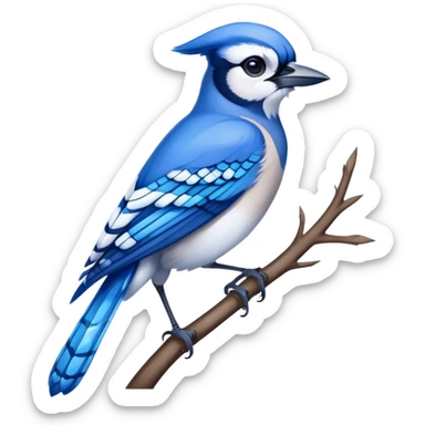blue jay sticker
