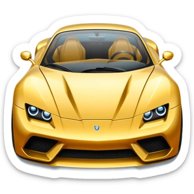 Super car sticker