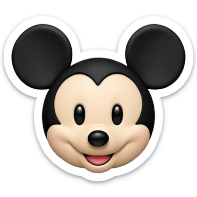 Mickey Mouse ears sticker