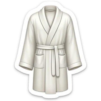 white robe sticker