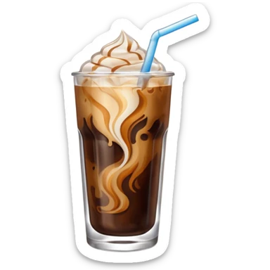 iced coffee emoji sticker