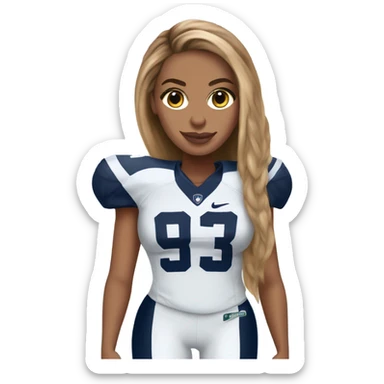 beyoncé penn state jersey sticker