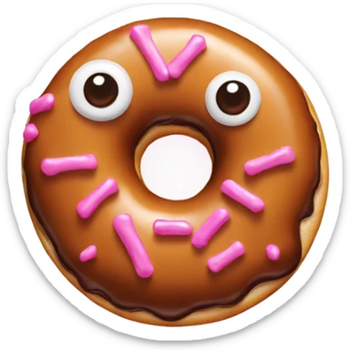 dunkin’ donuts  sticker