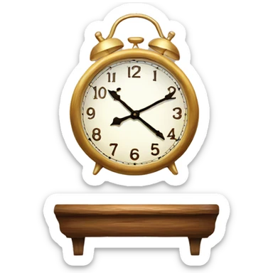 Clock that tea  sticker