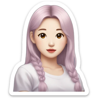 Aespa member Yu Jimin sticker