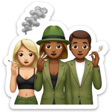 Strippers and weed sticker