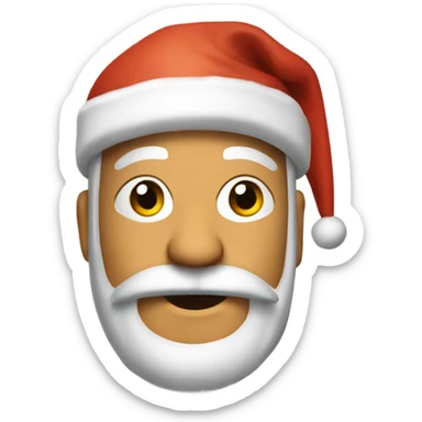 Brick Heck als Weihnachtsmann  sticker