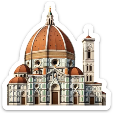 duomo di firenze sticker